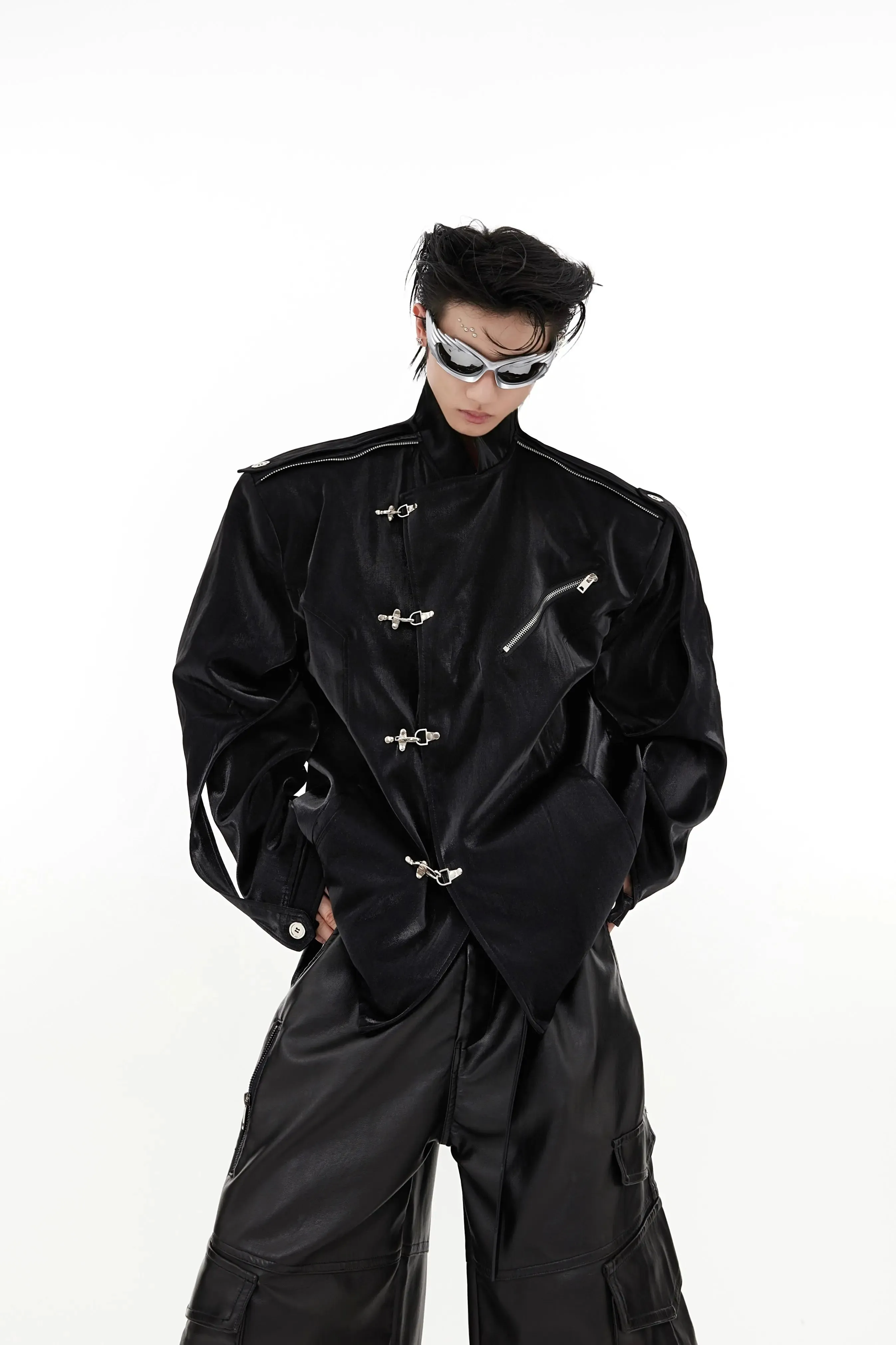 【23s August.】Chinese Style Liquid Streamer Jacket