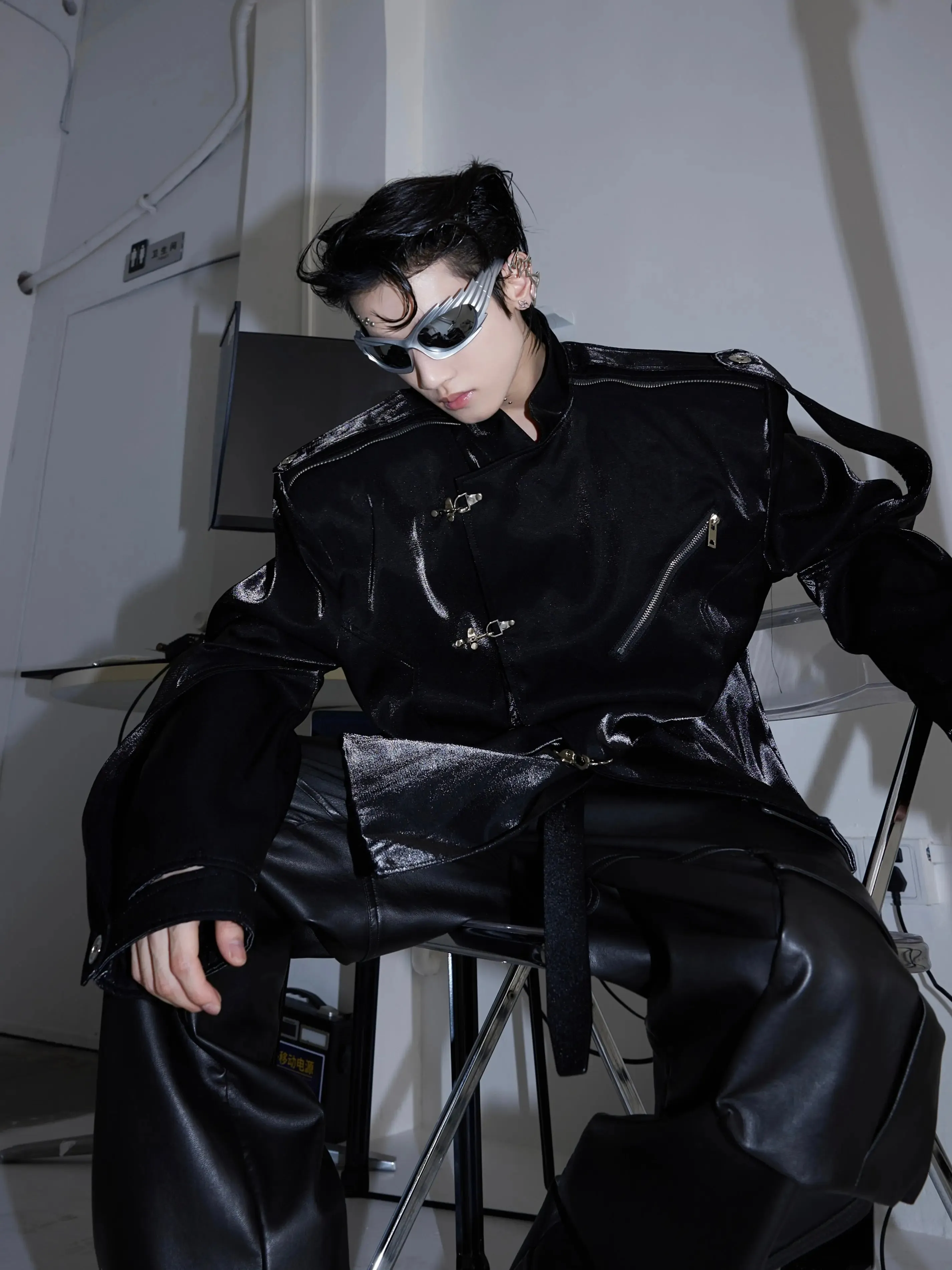 【23s August.】Chinese Style Liquid Streamer Jacket