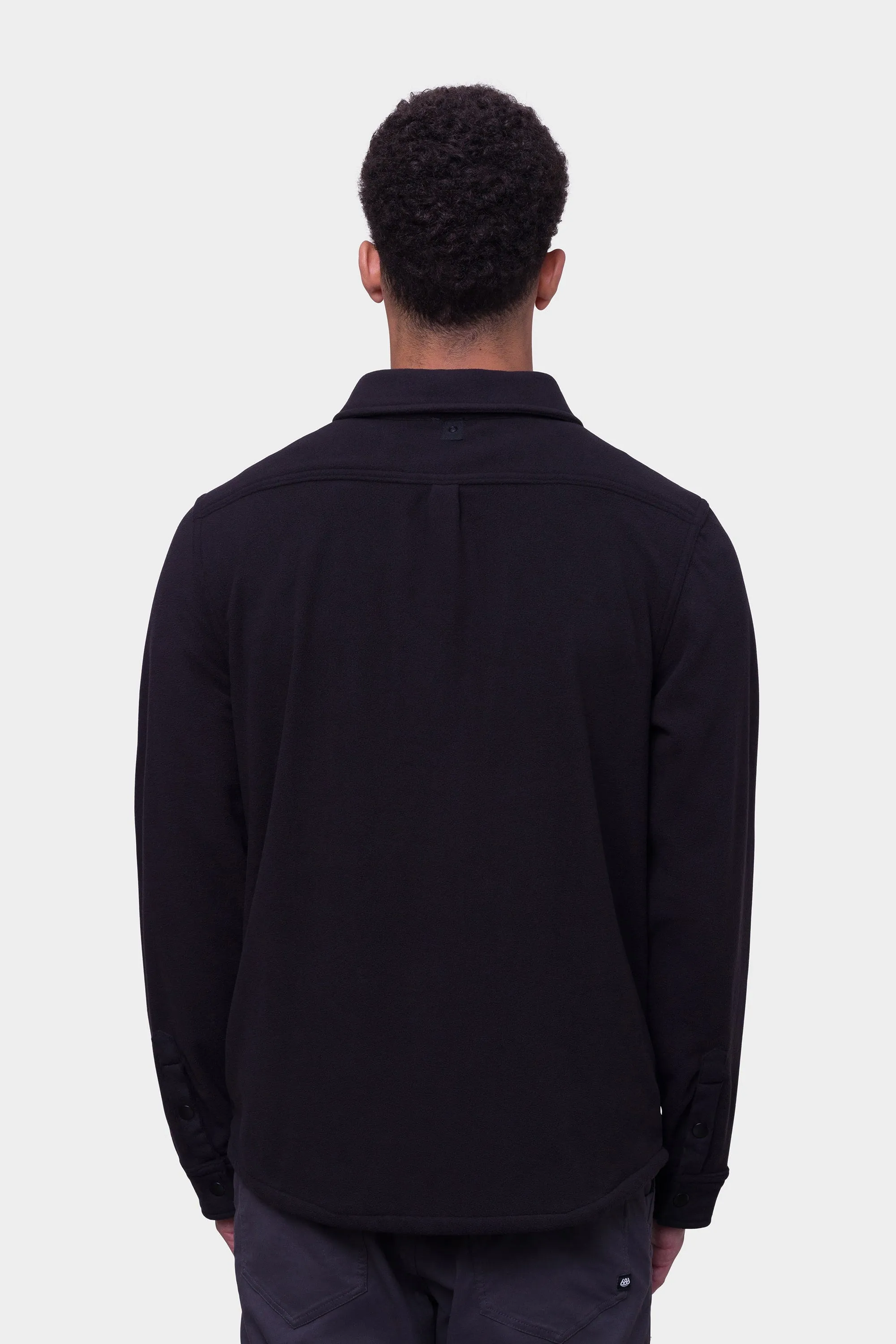 686 Enterprises Sierra Fleece Flannel - BLACK