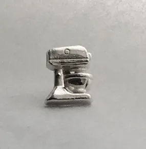 Baker's Standing Mixer Pin in Sterling Silver
