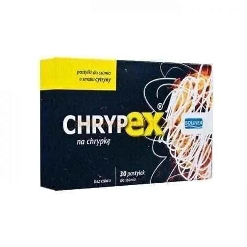 CHRYPEX x 30 lozenges with lemon flavor