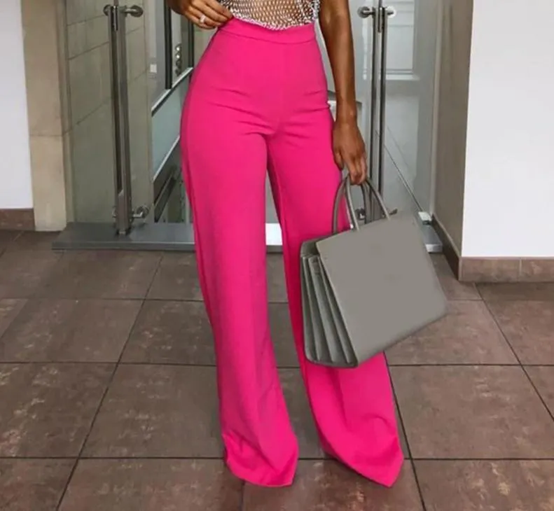 High Waist Wide Leg Pant for Women