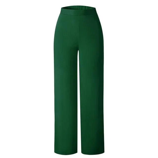 High Waist Wide Leg Pant for Women