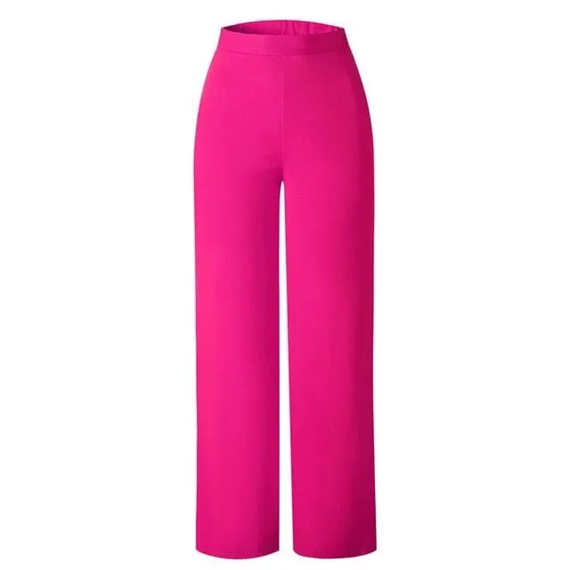 High Waist Wide Leg Pant for Women