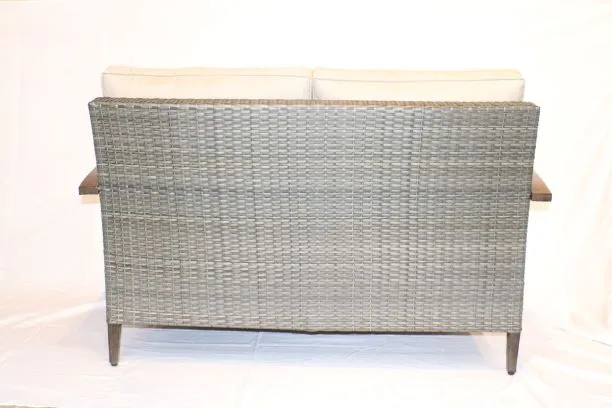 KENNET 4 PIECE SEATING SET - Love Seat, 2 Swivel Rockers and Coffee Table