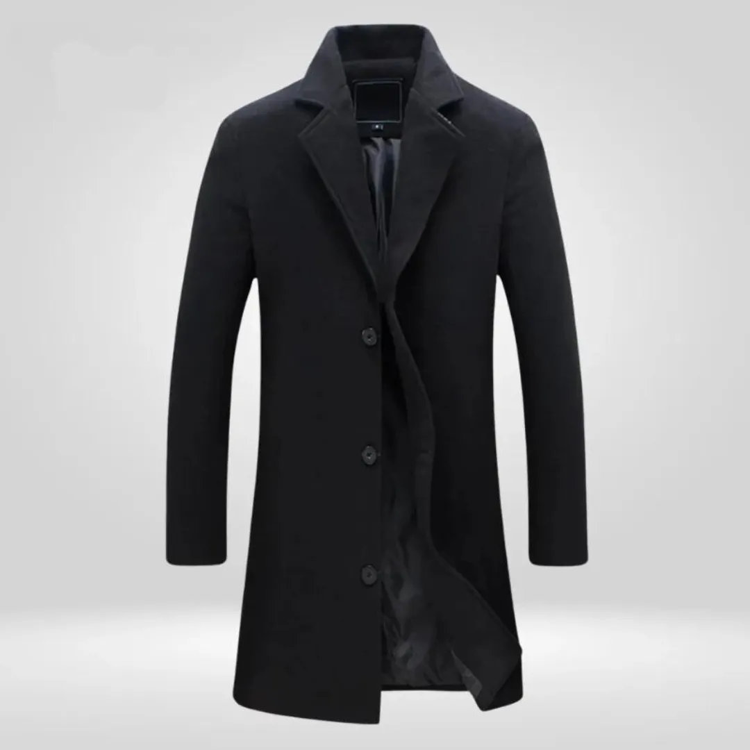 MATH™ - Wool Buttoned Coat
