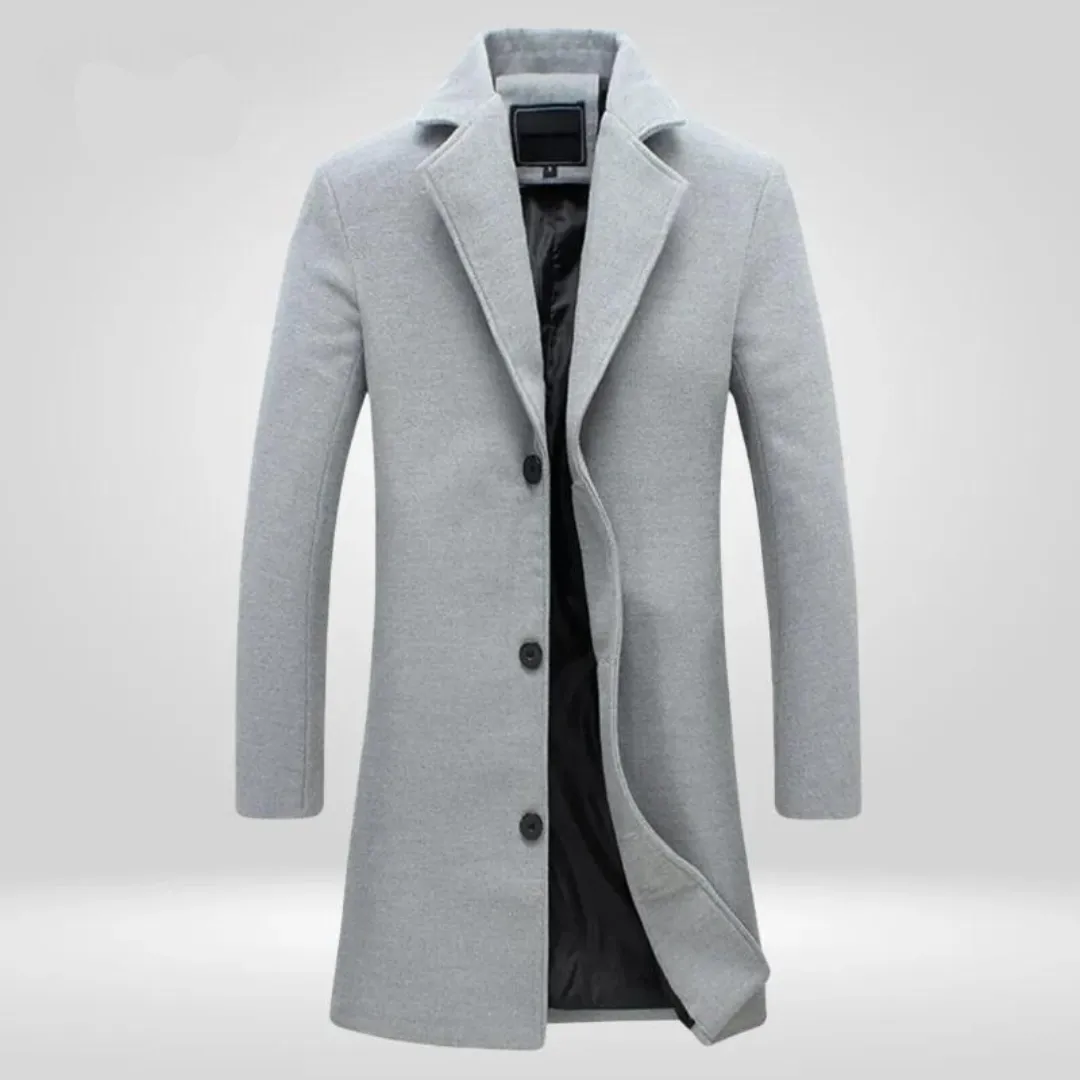 MATH™ - Wool Buttoned Coat