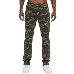 Men's Fashion Casual Straight Camouflage Cargo Pants 85121483F