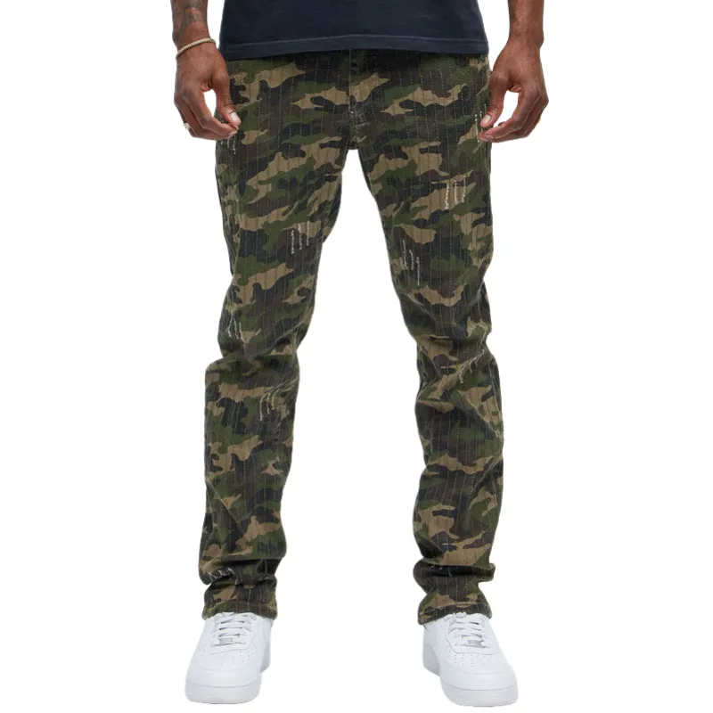 Men's Fashion Casual Straight Camouflage Cargo Pants 85121483F