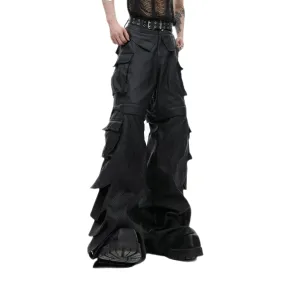 Opium High Waist Leather Pants