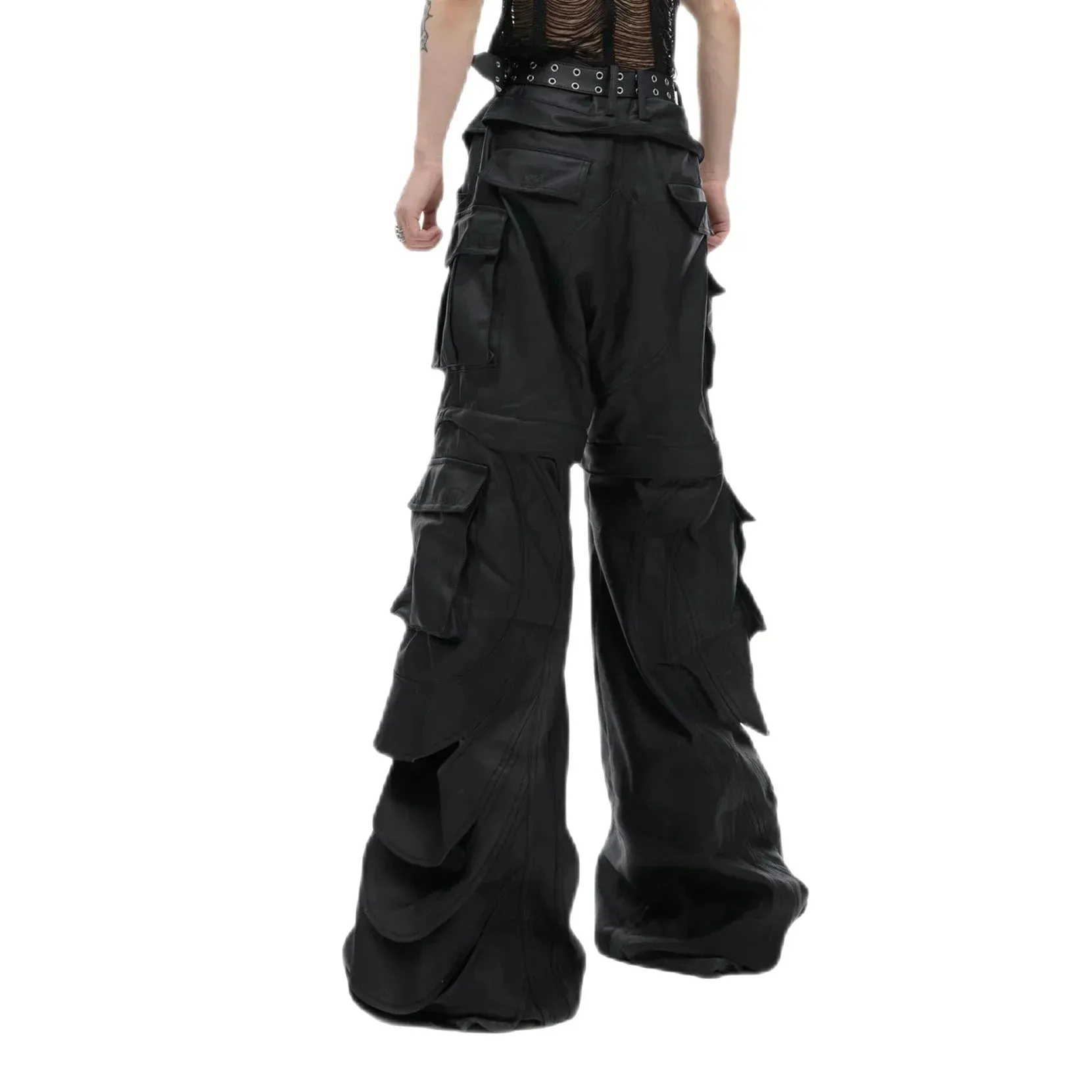 Opium High Waist Leather Pants