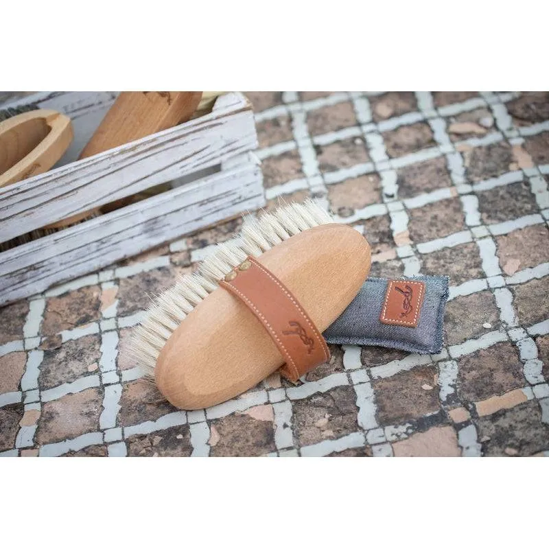 Pénélope - Soft Head Brush w/ Leather Handle