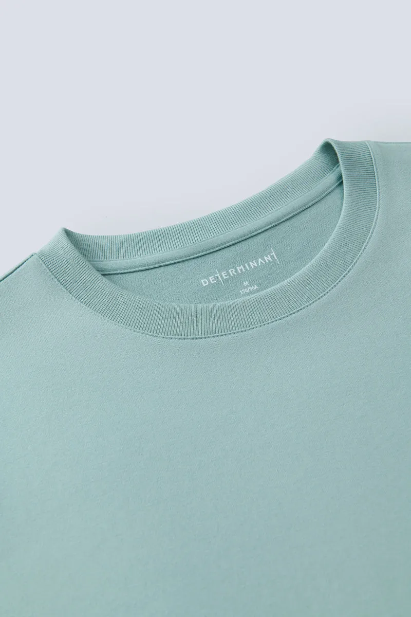 Regal Crew Neck T-Shirt | Green GYE111