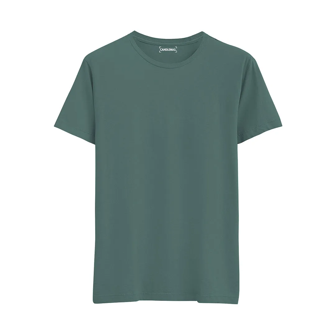 Regular Basic Tshirt - Yeşil