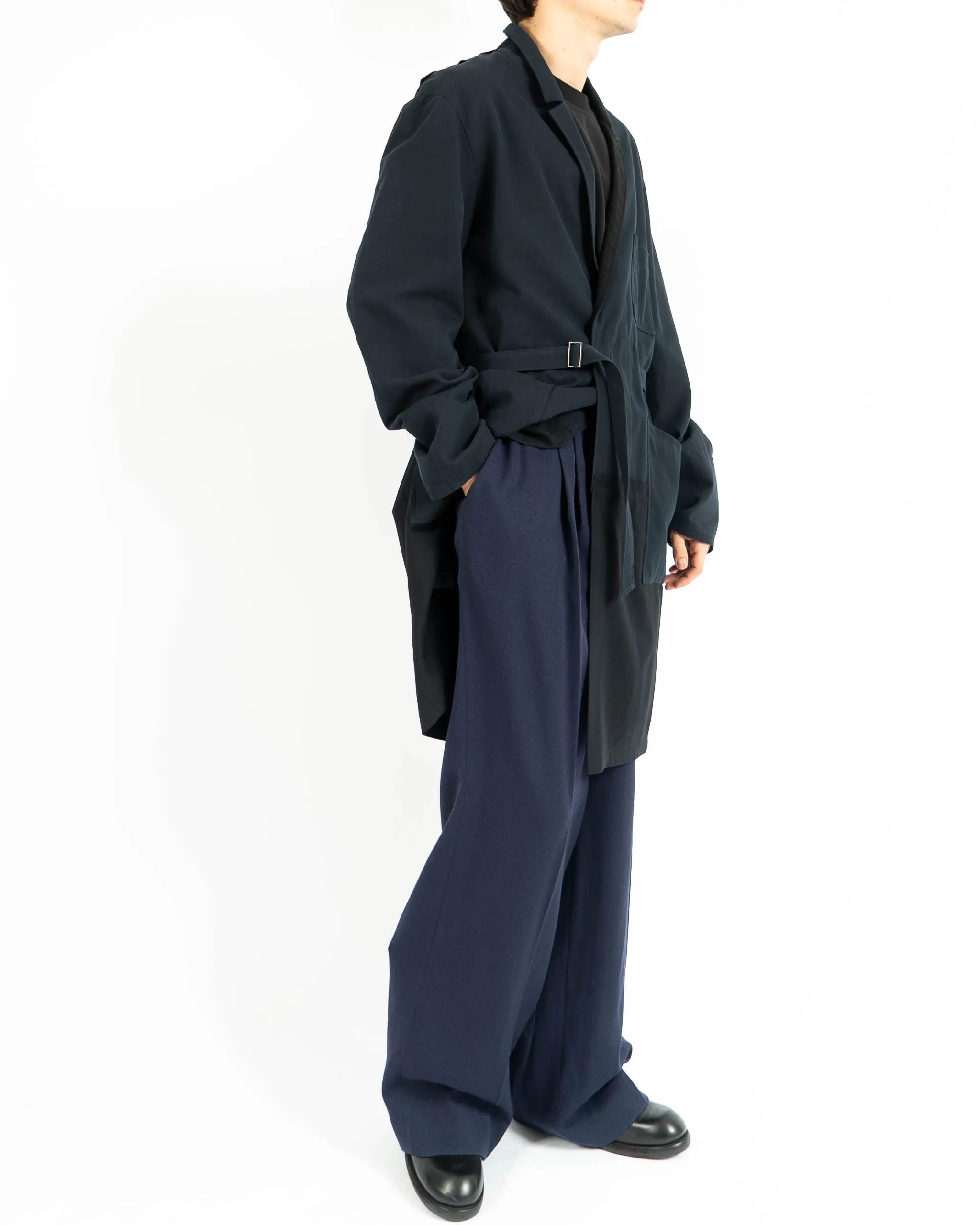 SS20 Belted Raglan Workwear Coat