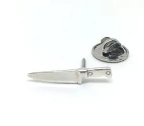Sterling Silver Chef Knife Pin