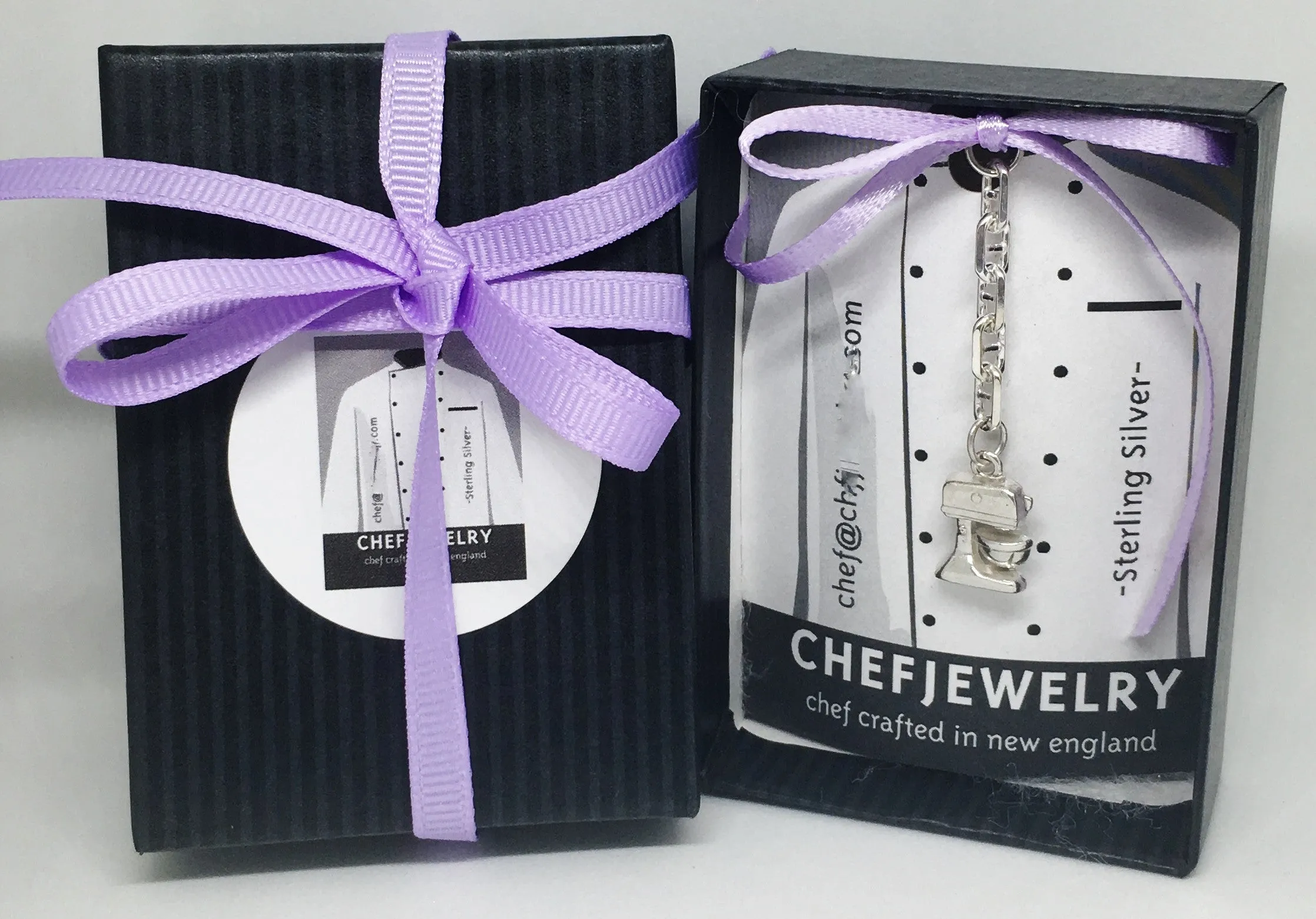 Sterling Silver Chef Knife Pin