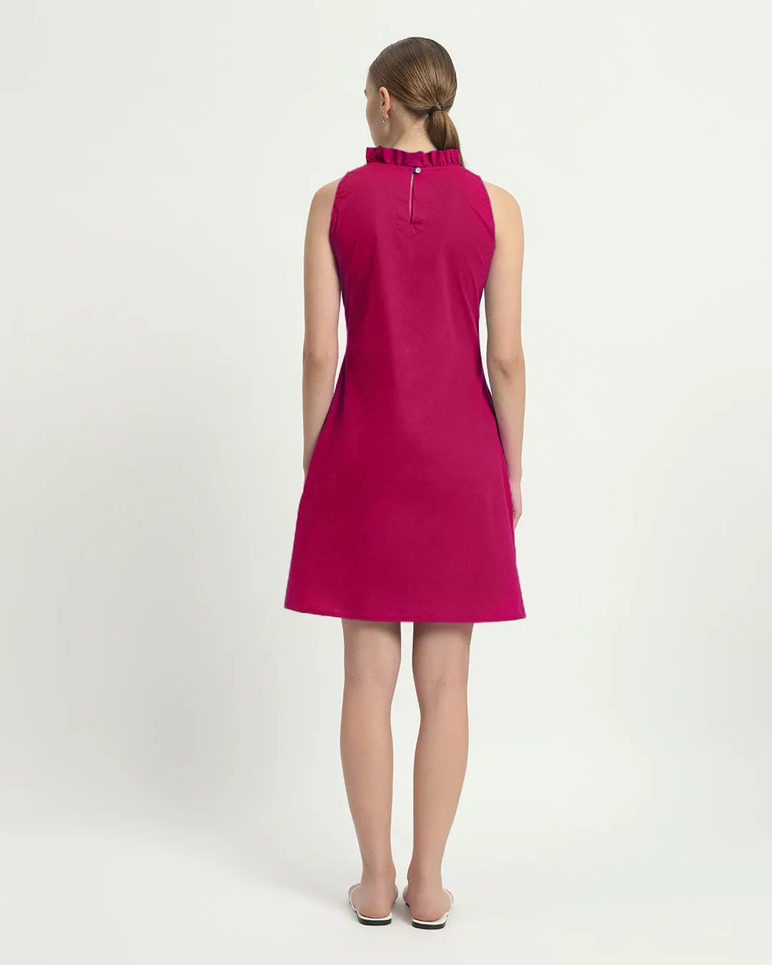 The Angelica Berry Cotton Dress