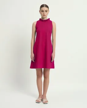 The Angelica Berry Cotton Dress